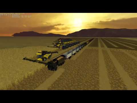 Combines and Trucks on the RDAllen Multiplayer Server
