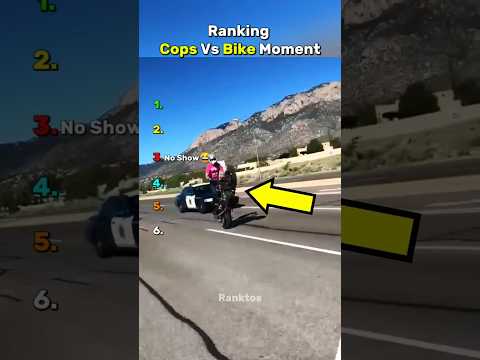 Ranking Cops Vs Bike Moment #ranking