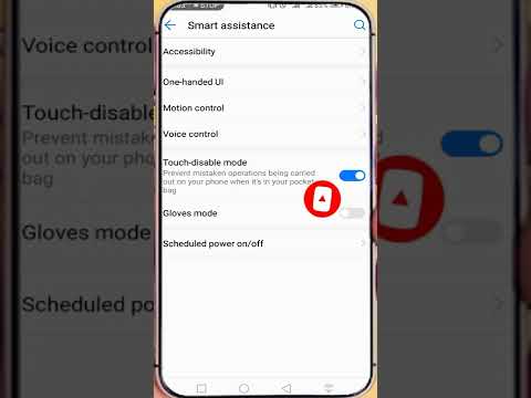 Gloves Accessibility Trick Android