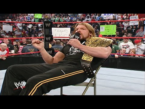 Triple H Promo On Batista - Raw 21/3/05