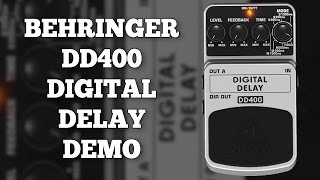 Video thumbnail for Behringer DD400 Digital Delay Demo (Including Mono, Stereo and Hold Functions.) by Ryan Lutton