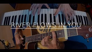 Download lagu Yiruma - River Flows In You | Piano & Guitar cover mp3