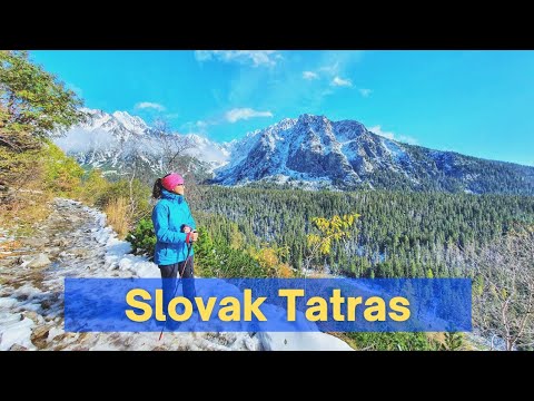 Hiking in the Slovak Tatras Mountains | Alpine Lakes trail to Popradské Pleso