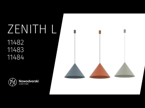 Люстра Nowodvorski 11482 Zenith L GU10 1x20W IP20 Сіро-зелена
