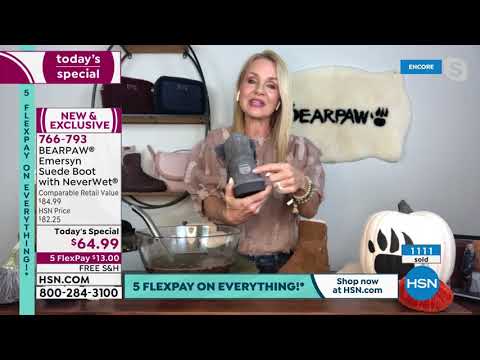 HSN | BEARPAW Footwear 10.09.2021 - 02 AM