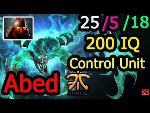 Abed [Visage]with Helm of Dominator •  200IQ Control Unit Rank | Dota2 7.12