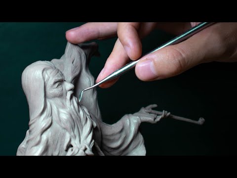 Sculpting Gandalf - Lord of the Rings