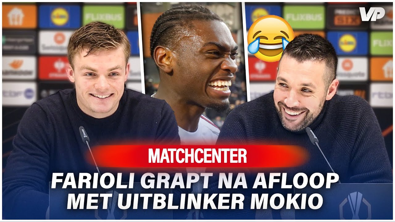 Thumbnail for article: Farioli grapt met Mokio en Rasmussen na Ajax-succes in België
