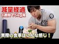 体重を落とす方法はこれで正しい?実際の食事はどんなの?OP・EDの曲名は?【減量経過】