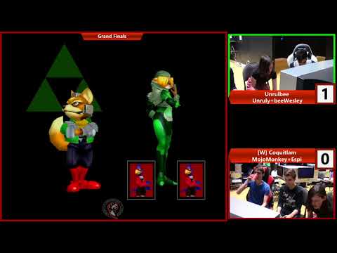 Melee Doubles #23 GF   Unrulbee Unruly+beeWesley VS Coquitlam & MojoMonkey+Espi