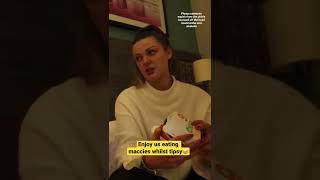 Us eating maccies whilst tipsy😂 #comedy #funnyvideo #relatable #couples #relationship