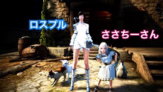 #242 MMORPG PS5 黒い砂漠 カモマグ亭で誘われました（笑）。実況なし。