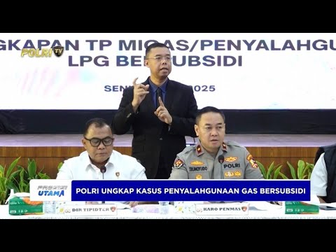 BARESKRIM POLRI AMANKAN 4 TERSANGKA KASUS PENYALAHGUNAAN GAS SUBSIDI