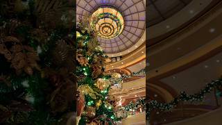 Spectacular Christmas decor on an Emerald Princess cruise. #cruise #solocruise #christmas #xmas