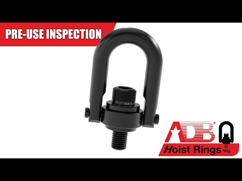 Hoist Ring Pre-Use Inspection - 3D Product Animation