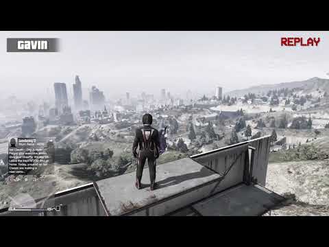 Achievement Hunter GTA V - Gavin Gets Mugged Atop the D