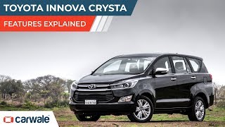 Toyota Innova Crysta Features Explained Toyota Innova Crysta Features Explained