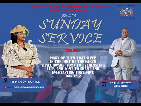 SUNDAY SERVICE 17 AUGUST 2025