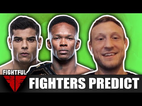 Fighters Predict: Israel Adesanya vs. Paulo Costa At UFC 253