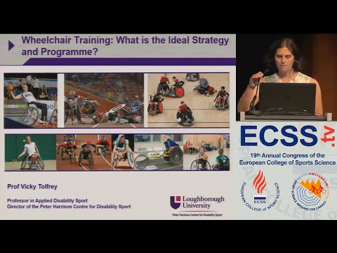 Wheelchair training: What is the ideal strategy and programme? - Prof. Goosey Tolfrey
