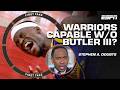 Stephen A. DOUBTS the Warriors WITHOUT Jimmy Butler III 👀 + Can his Knicks PREVAIL? | First Take