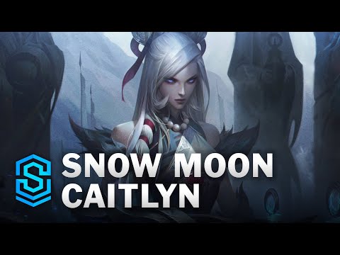 Snow Moon Caitlyn Skin Spotlight - League of Legends