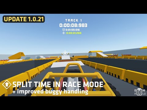Offroad Mania — Split time in Race mode (update 1.0.21)