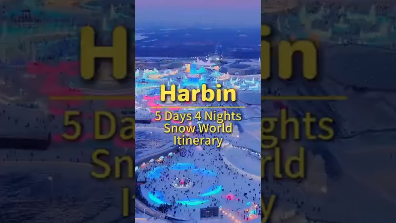 5 Days Harbin & China Snow Town Tour: From Ice Kingdom to Snowy Fairy Tales