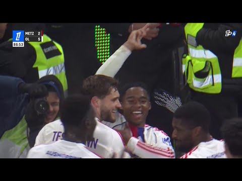 Metz - OL 2-5 : , Lyon se balade à Metz  , porté  par un Endrick en feu et auteur d'un triplé