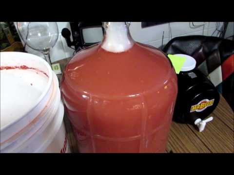How To Make Watermelon Wine 2015 Part 2