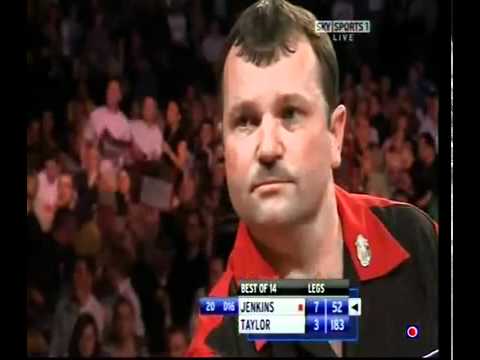 Terry Jenkins Wrecks A 9 Darter Attempt Vs Phil Taylor