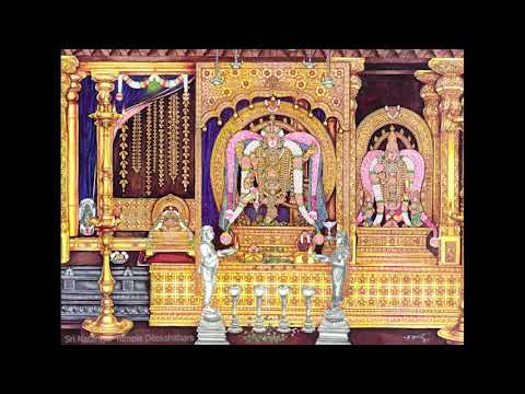 Chidambaram Deekshithars Sri Natesa Sahasranamam Sri Natarajar Temple