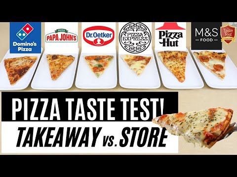 PIZZA TASTE TEST COMPARISON! | Ultimate Best Pizza Challenge | Takeaway vs. Store Bought vs. Frozen!