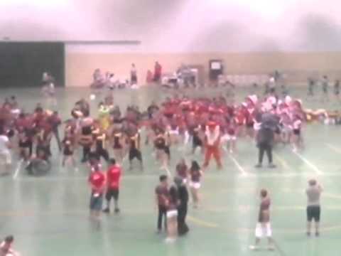 JOIA MARINGÁ 2014 - Integração das Baterias Dançando Epic Sax Guy