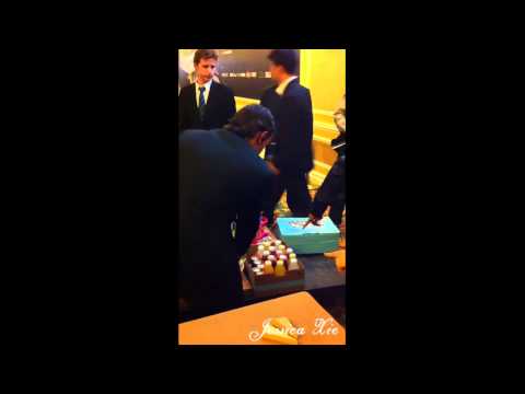 120702 K-POP Nation Concert in Macao 贈送U-Kiss禮物 Fancam