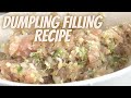 PORK CABBAGE DUMPLING FILLING FOR CHINESE NEW YEAR 2023 | PORK CABBAGE DUMPLING RECIPE