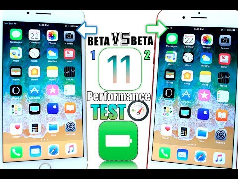 iOS 11 Beta 2 Vs Beta 1 Battery Test, iOS 10.3.3 Beta 4 & More