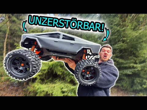 Ich VERWANDEL mein 1.000€ RC AUTO in einen TESLA CYBERTRUCK! (Unzerstörbare Karosserie)