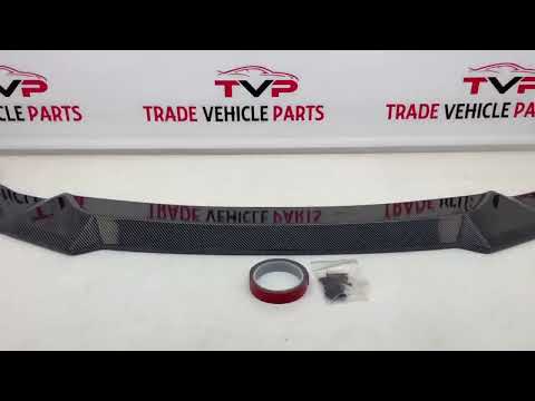 Fits BMW M2 F87 2016-2021 Front Lip Splitter Valance Spoiler Carbon Look video