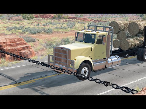 Mobil vs Chain #3 - BeamNG Drive