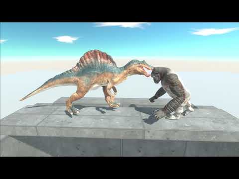 PIT OF DOOM SPINOSAURUS vs EVERY UNIT - Animal Revolt Battle Simulator