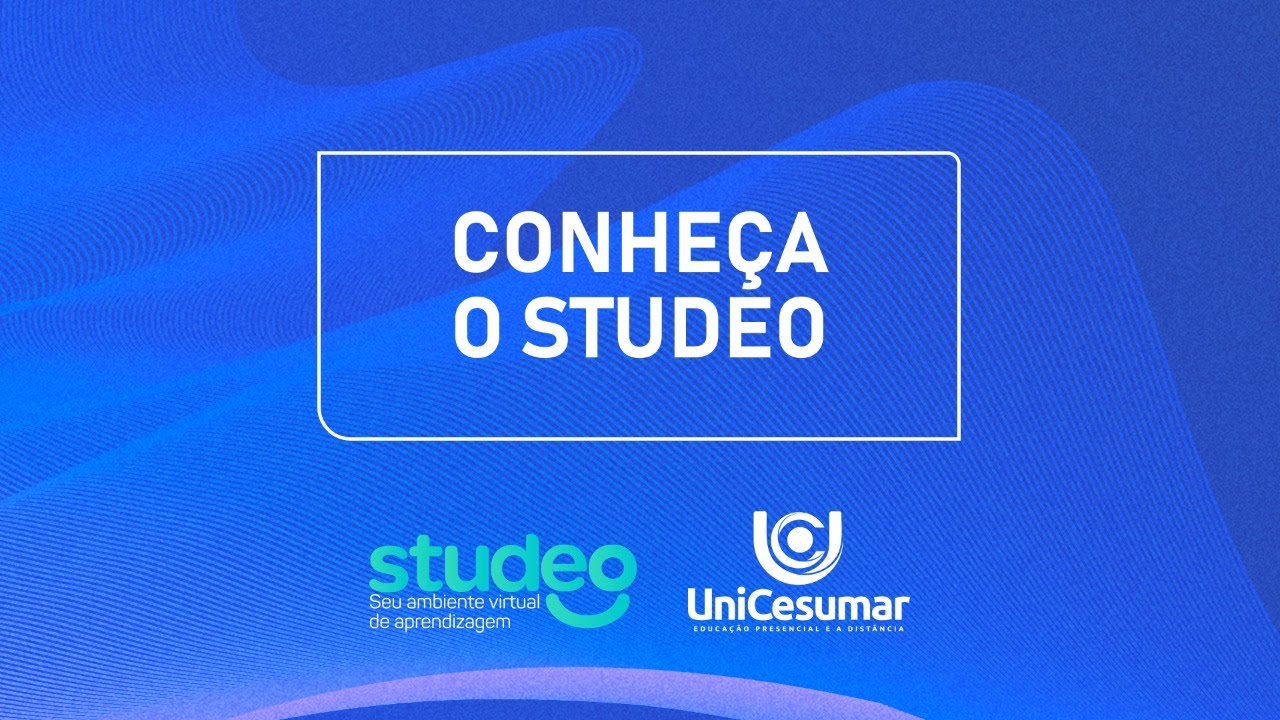 Conheça o Studeo: Ambiente Virtual dos Alunos | EAD Unicesumar
