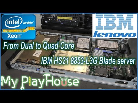 IBM HS21 8853-L3G upgraded to QC with a XEON 5335 - 297