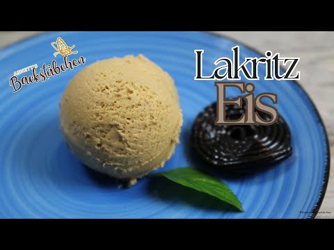 Lakritz Eis mit und ohne Eismaschine - ANLEITUNG und REZEPT #eis #eisrezept #sommer #rezept #lecker