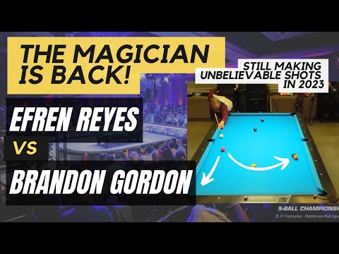 EFREN REYES MADE THIS MAGICAL SHOT IN 2023...