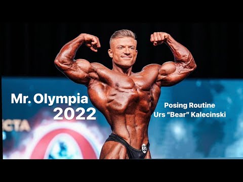 Urs “Bear” Kalecinski Posing Routine | Mr. Olympia Pre-Judging