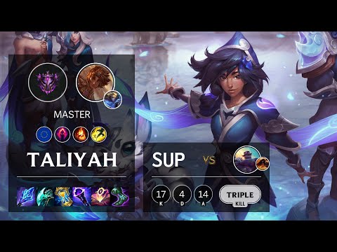 Taliyah Support vs Braum - EUW Master Patch 11.17