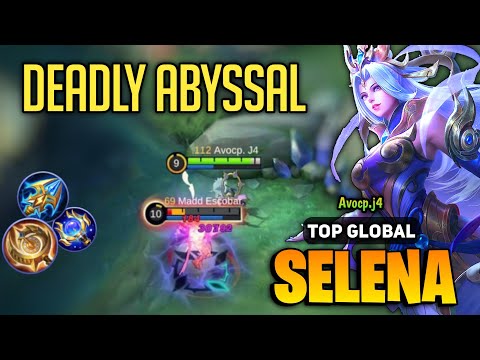 Support Selena Nonstop Roaming and Ganking [ Top Global Selena Best Build ] By Avocp. j4 - MLBB