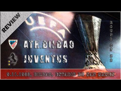 UEFA Cup 1988-89, Ath. Bilbao - Juve (Review, IT)