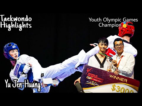 Yu Jen-Huang🇹🇼~Chinese taipei's Young Taekwondo Star!  Awesome fighter!